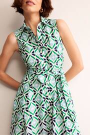 Boden Green Amy Sleeveless Shirt Dress - Image 3 of 5