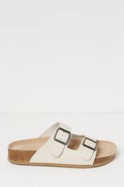 FatFace White Meldon Footbed Sandals - Image 1 of 3