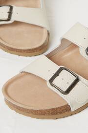 FatFace White Meldon Footbed Sandals - Image 3 of 3