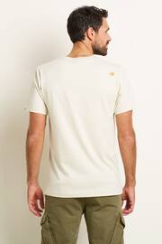 Brakeburn Cream Bay T-Shirt - Image 3 of 6
