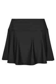 Yours Curve Black Ruched Front Swim Skirt - Image 4 of 5