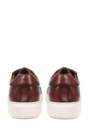 Jones Bootmaker Spenser Leather Brown Trainers - Image 4 of 5