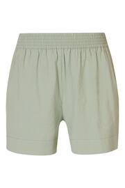 Sweaty Betty Savannah Green Summer Stretch Linen Shorts - Image 6 of 6