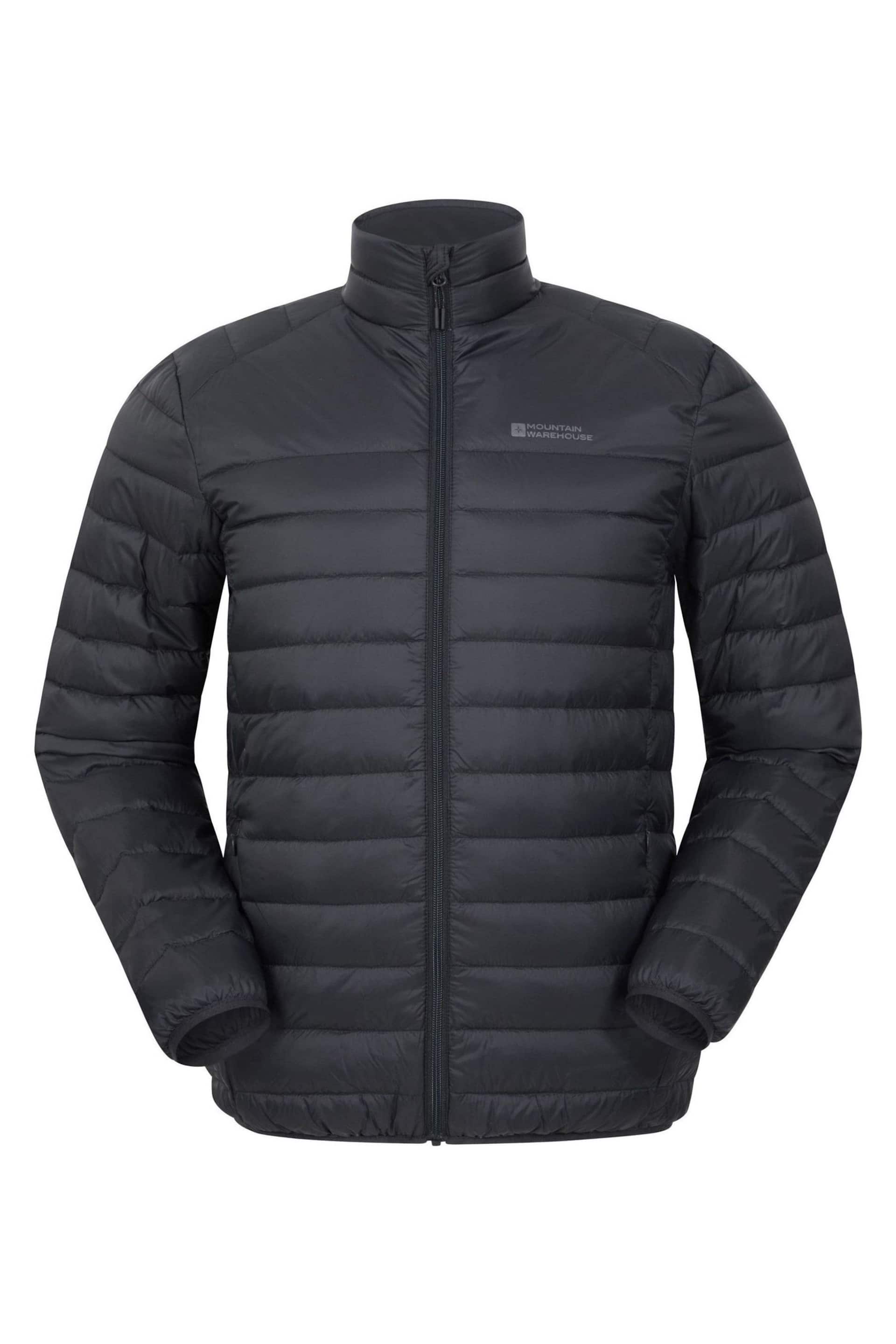 Mountain Warehouse Black Featherweight Down Mens Jacket - Image 2 of 5