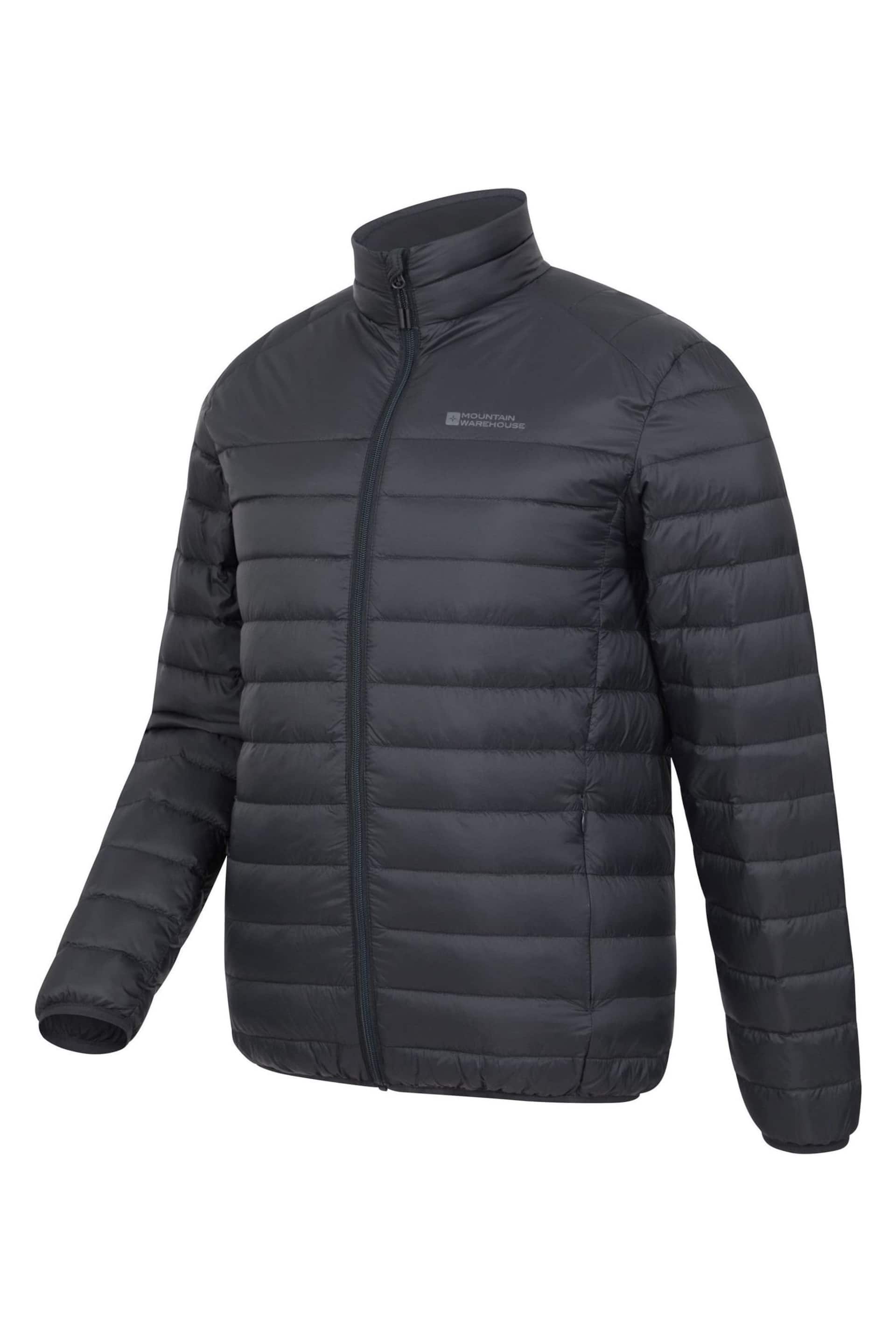 Mountain Warehouse Black Featherweight Down Mens Jacket - Image 3 of 5
