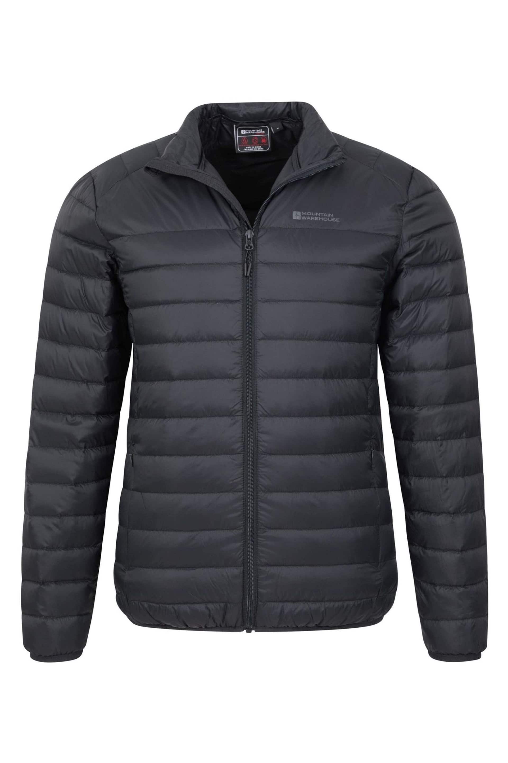 Mountain Warehouse Black Featherweight Down Mens Jacket - Image 5 of 5