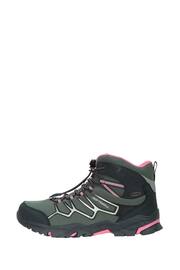 Mountain Warehouse Green Kids Softshell Walking Boots - Image 3 of 5