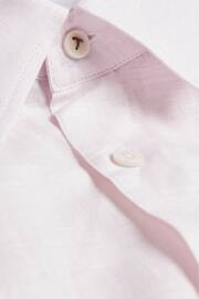 Ted Baker Pink Romeos Linen Shirt - Image 5 of 5