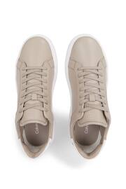 Calvin Klein Nude Low Top Lace-Up Sneakers - Image 2 of 4