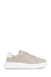 Calvin Klein Nude Low Top Lace-Up Sneakers - Image 3 of 4