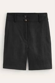 Boden Black Westbourne Linen Shorts - Image 5 of 5