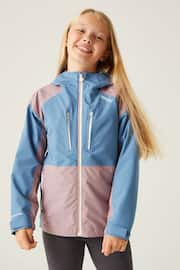 Regatta Blue Junior Highton V Waterproof Hiking Jacket - Image 3 of 7