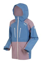 Regatta Blue Junior Highton V Waterproof Hiking Jacket - Image 7 of 7