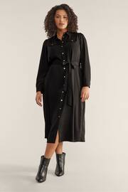 Evans Black Utility Dress - Image 1 of 4
