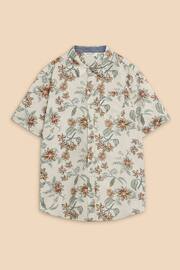 White Stuff Natural Floral Printed Shirt - Image 5 of 7