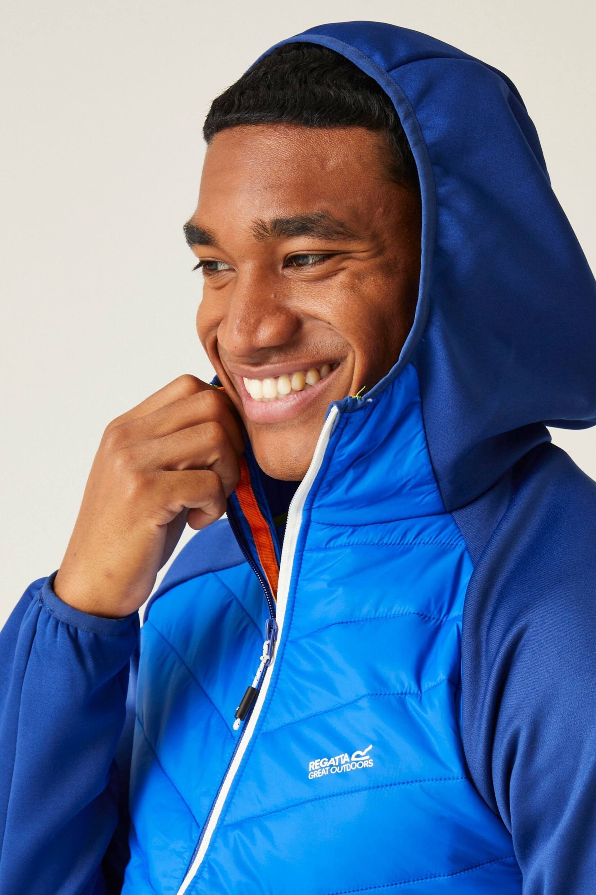 Regatta Ocean Blue Andreson VIII Hybrid Jacket - Image 4 of 9