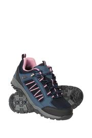 Mountain Warehouse Blue Path Waterproof Walking Shoes - Womens - Image 3 of 5