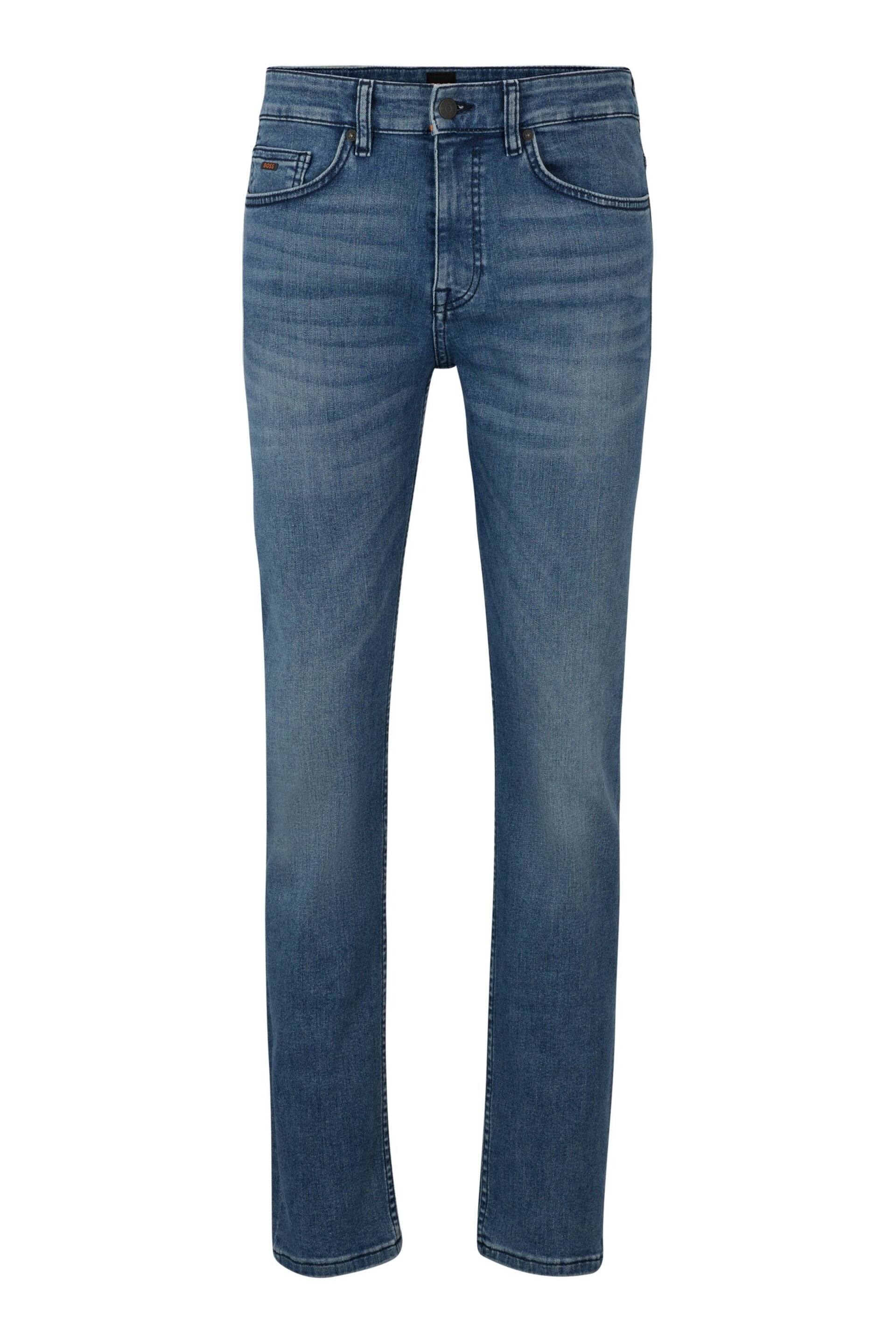BOSS Blue Slim Fit Comfort Stretch Denim Jeans - Image 5 of 5