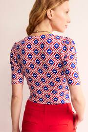 Boden Red Olive Sleeveless Blouses - Image 2 of 5