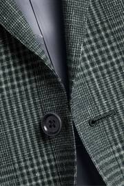 Charles Tyrwhitt Green Wool Silk Linen Jacket - Image 6 of 6