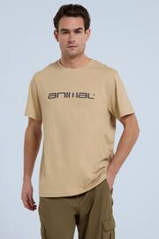 Animal Mens Leon Organic Oversized T-Shirt - Image 1 of 4