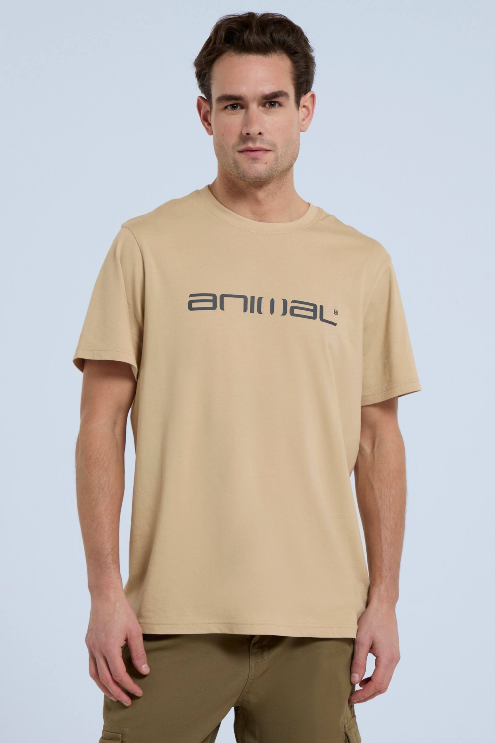 Animal Mens Leon Organic Oversized T-Shirt - Image 2 of 4