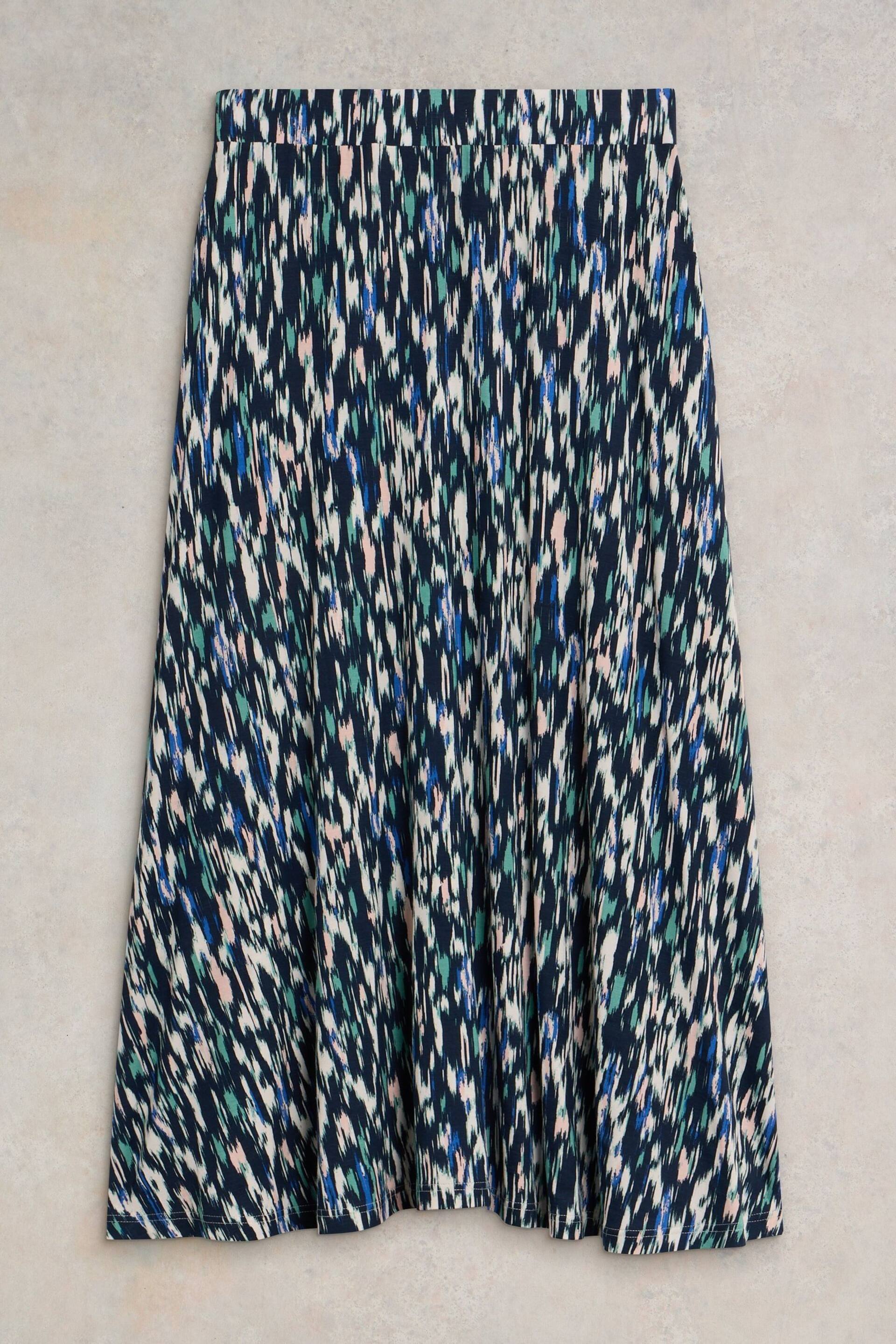 White Stuff Blue Jada EcoVero™ Maxi Skirt - Image 5 of 7