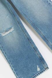 River Island Blue Girls Straight Jeans - Image 4 of 4