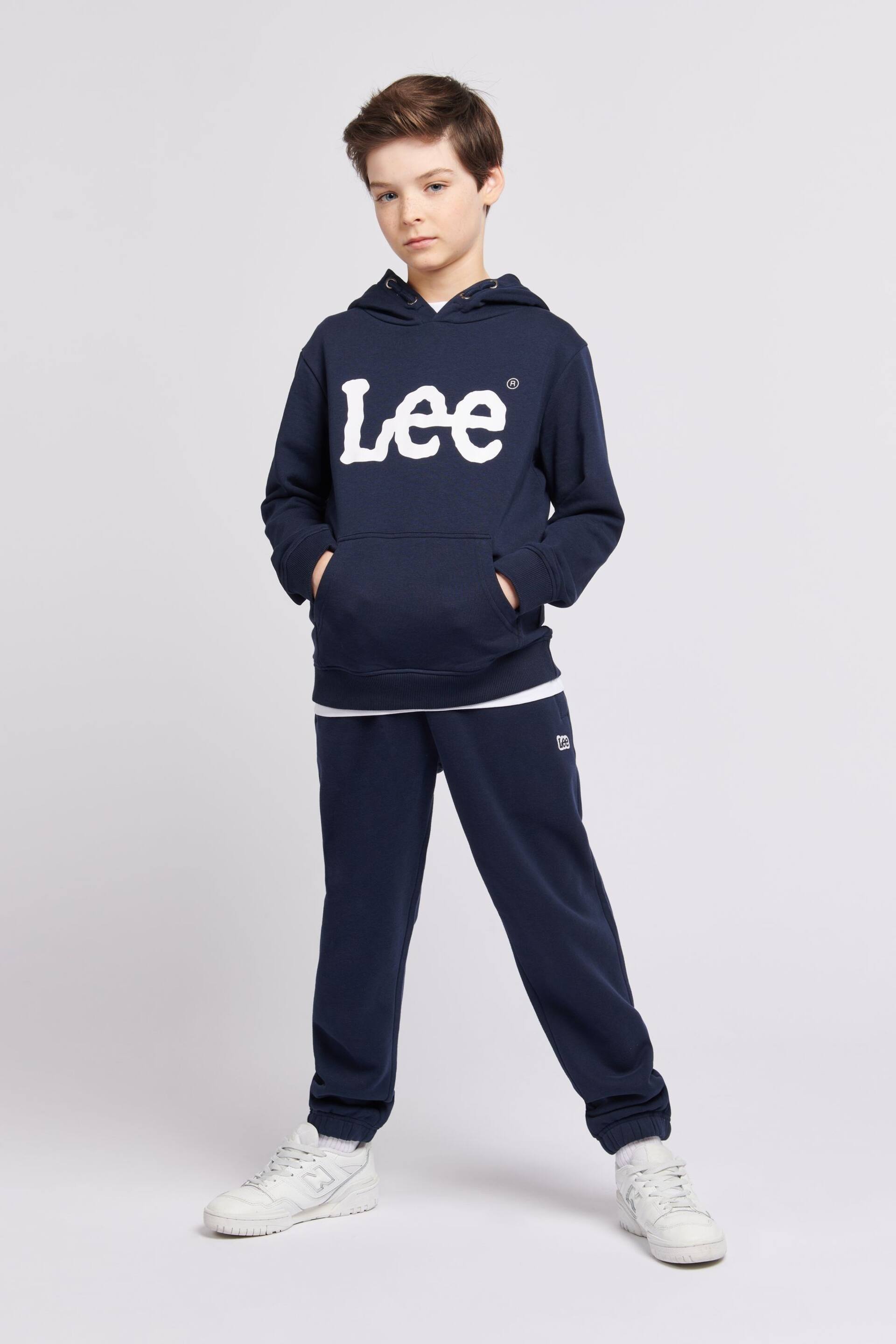 Lee Boys Blue Badge Joggers - Image 4 of 5