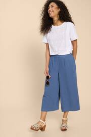 White Stuff Blue Lisette Culottes - Image 3 of 7