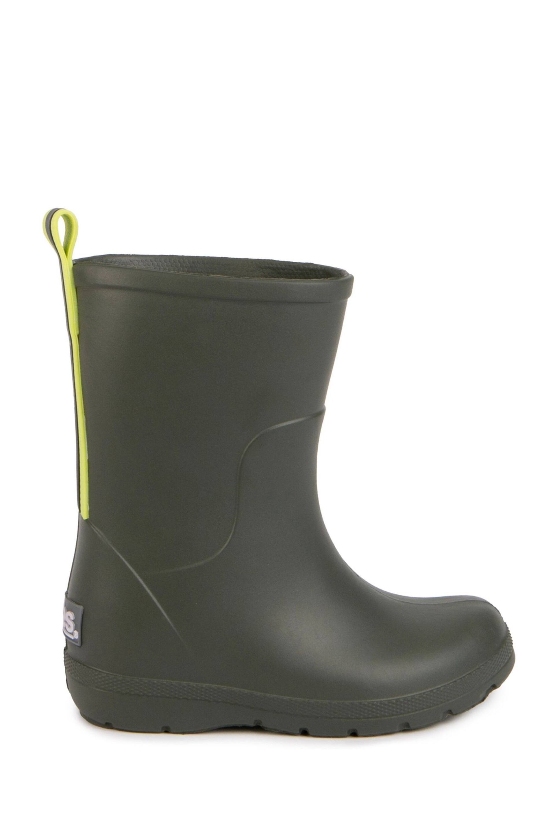 Totes Green Childrens Charley Welly Boots - Image 3 of 5