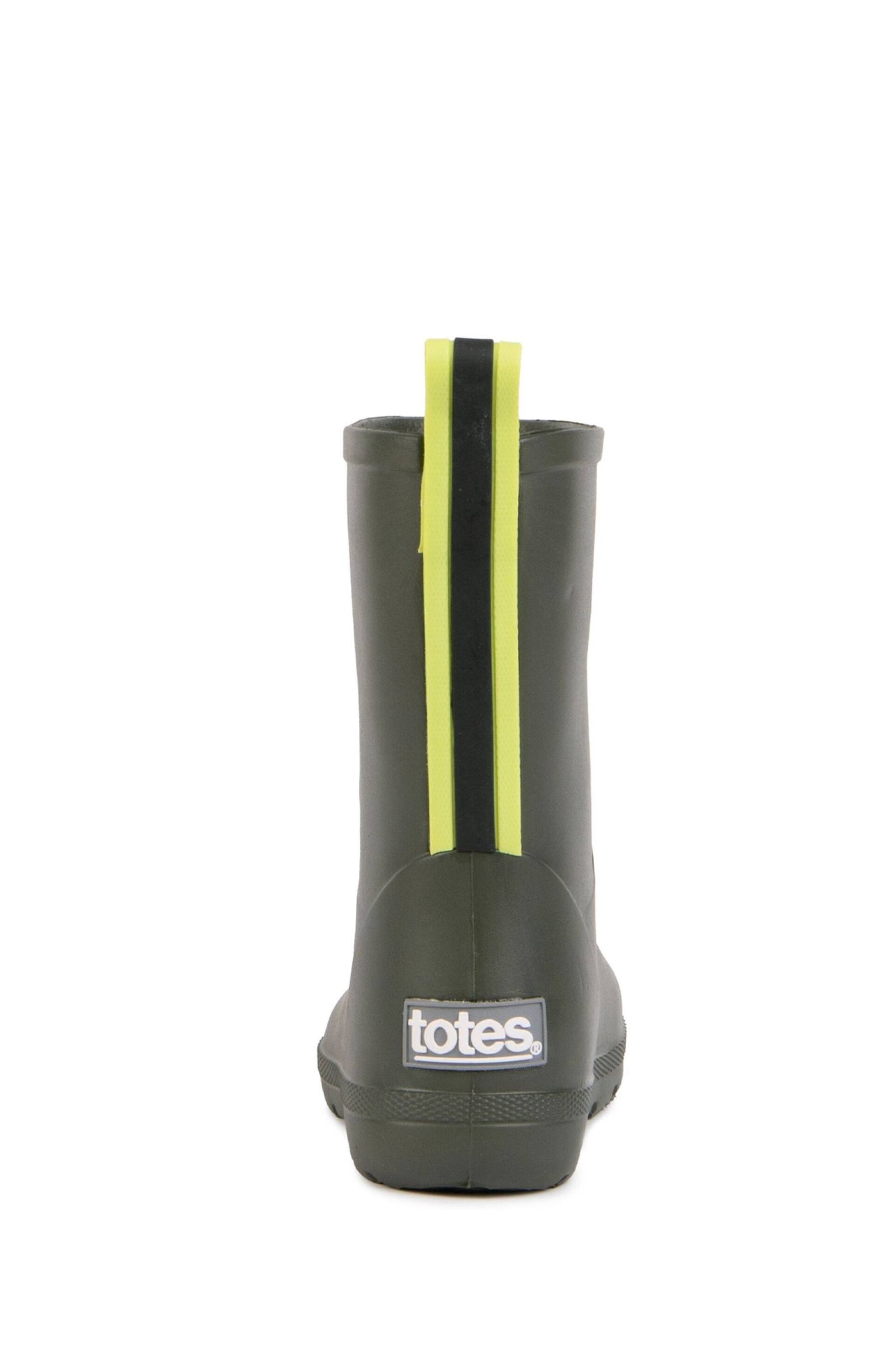 Totes Green Childrens Charley Welly Boots - Image 4 of 5