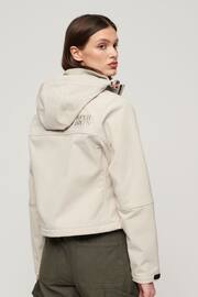 Superdry Nude Hooded Soft Shell Trekker Jacket - Image 2 of 4