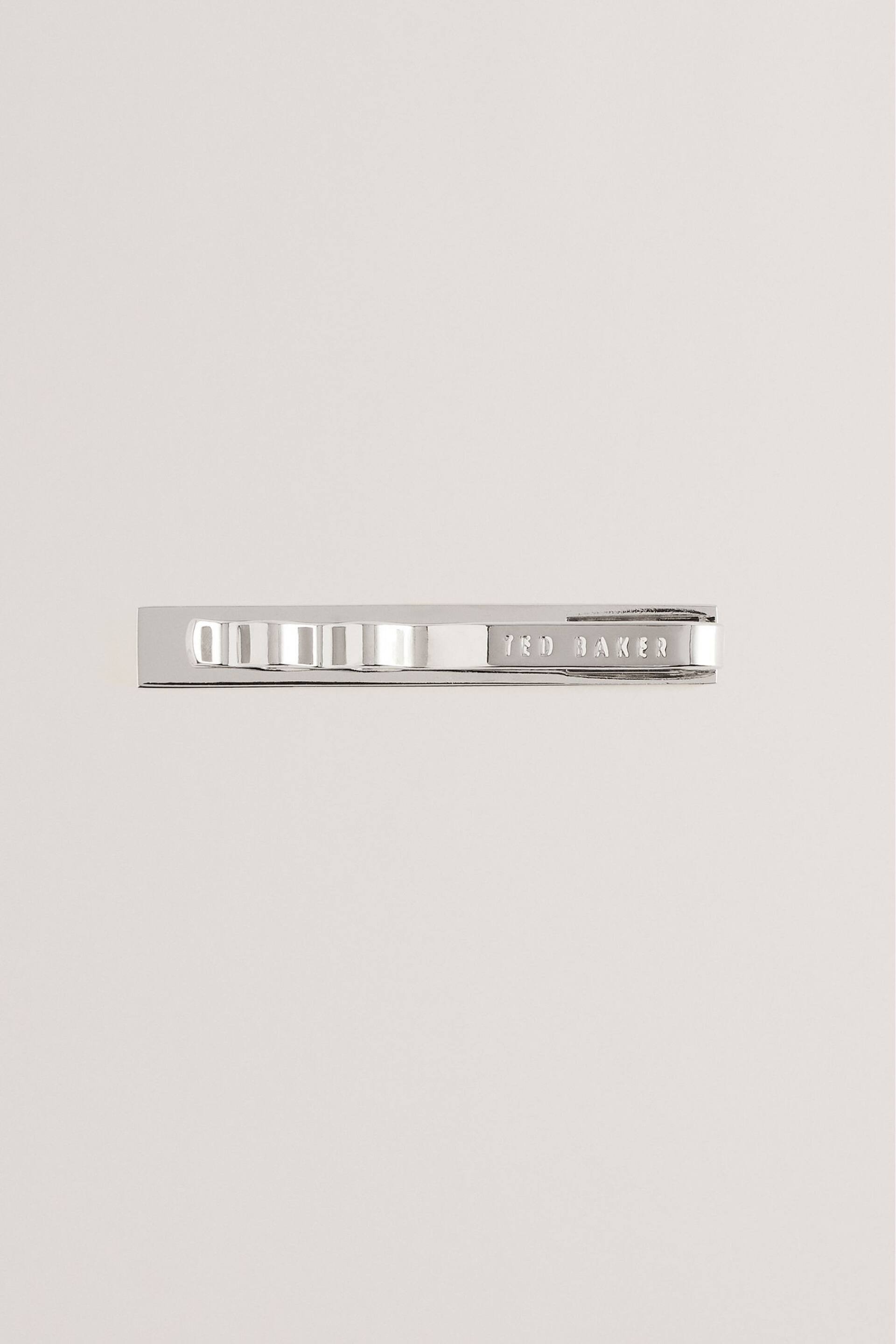 Ted Baker Giovi Silver Crystal Stone Tie Bar - Image 3 of 3