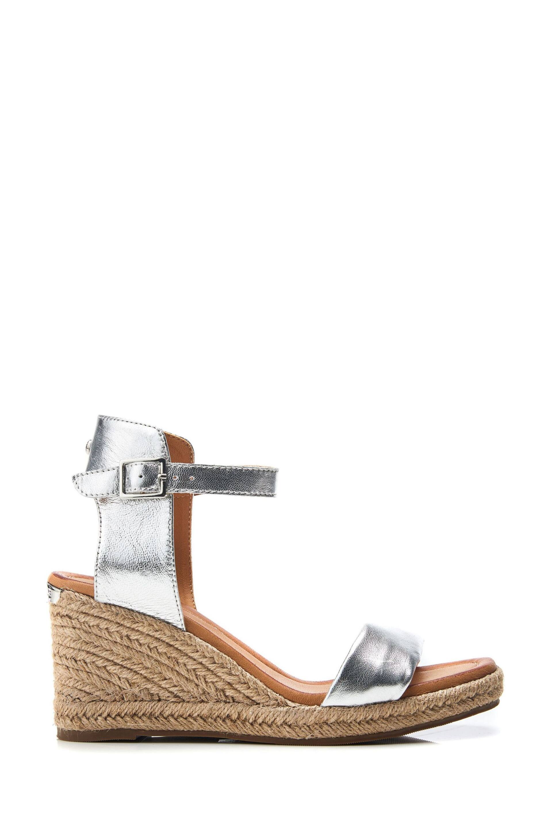 Moda in Pelle Phyllis Square Toe Two Strap Wedge Sandals - Image 1 of 4
