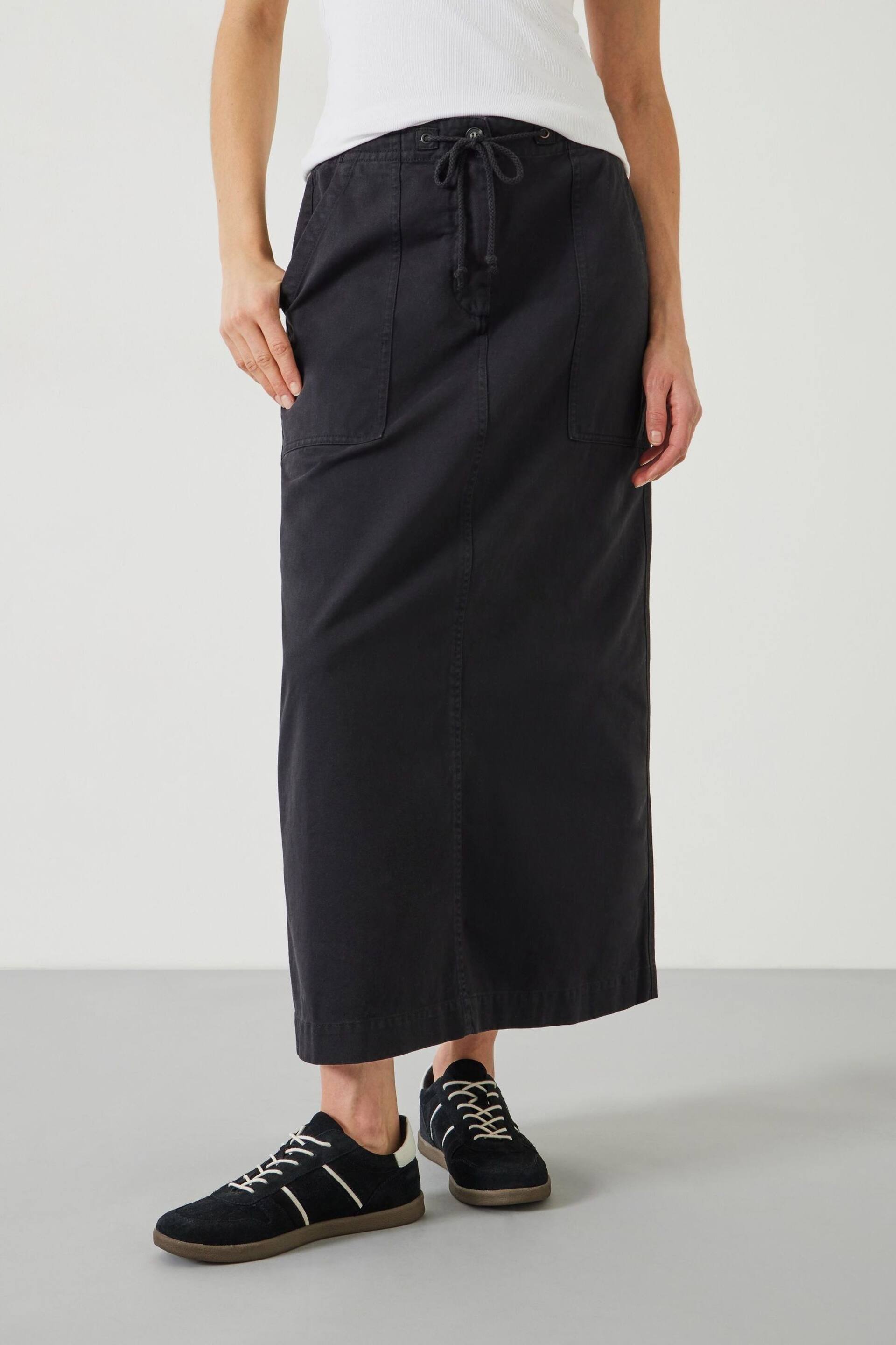 Hush Black Kristen Cargo Maxi Skirt - Image 2 of 5