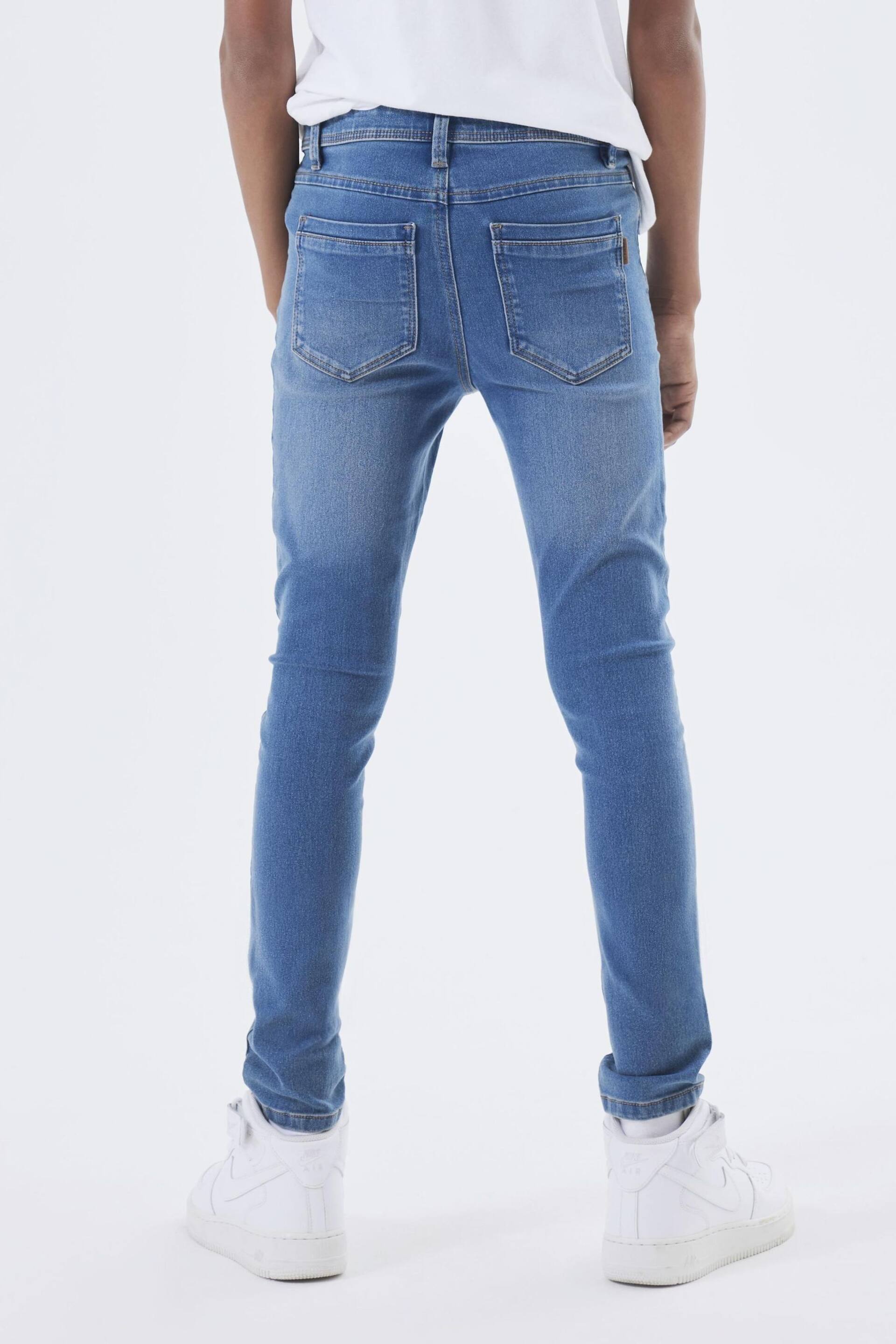 Name It Blue Super Soft Slim Fit Jeans - Image 2 of 5