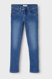 Name It Blue Super Soft Slim Fit Jeans - Image 3 of 5