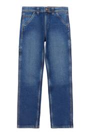 Lee Boys Blue Carpenter Denim Jeans - Image 6 of 6