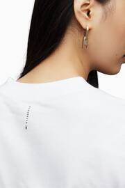 AllSaints White Esme T-Shirt - Image 6 of 8