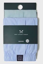 Crew Clothing Company Green Cotton Boxers 2 Pack - Image 2 of 2