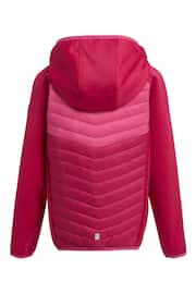 Regatta Pink Kielder Hybrid VIII Stretch Hooded Jacket - Image 6 of 7
