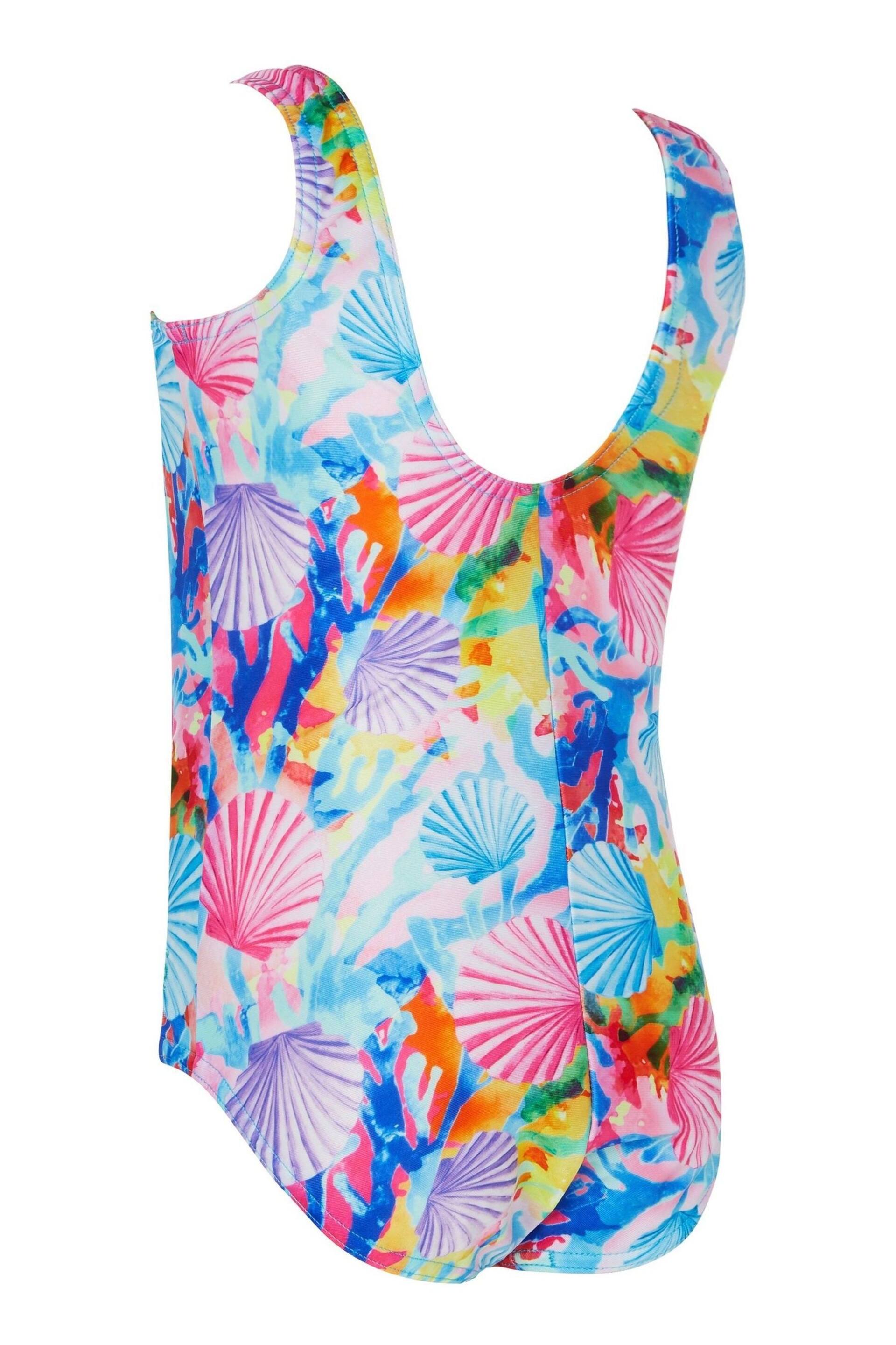 Zoggs Girls Scoopback One Piece Swimsuit - Image 7 of 7