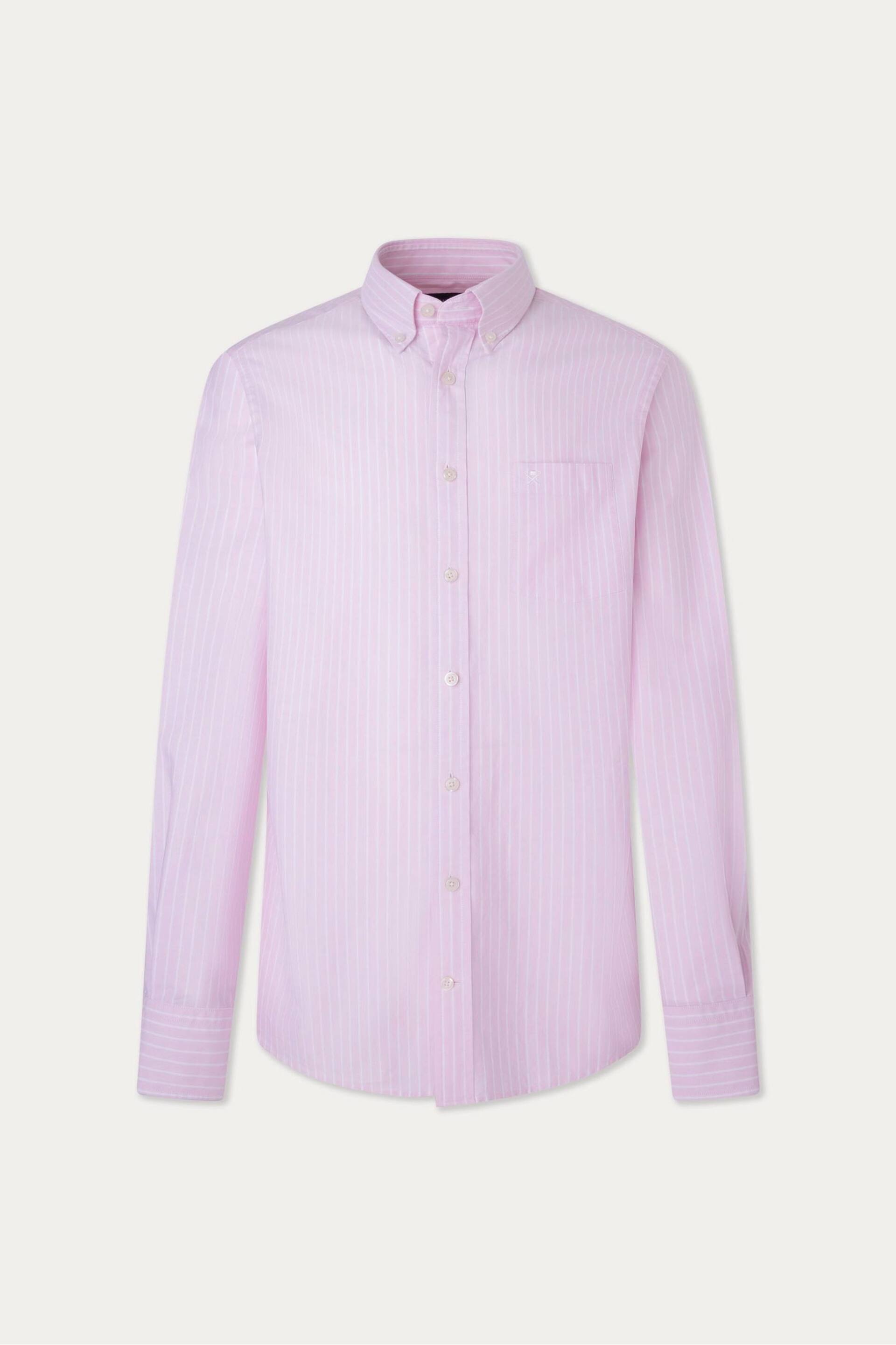 Hackett London Men Pink Long Sleeve Shirt - Image 1 of 3