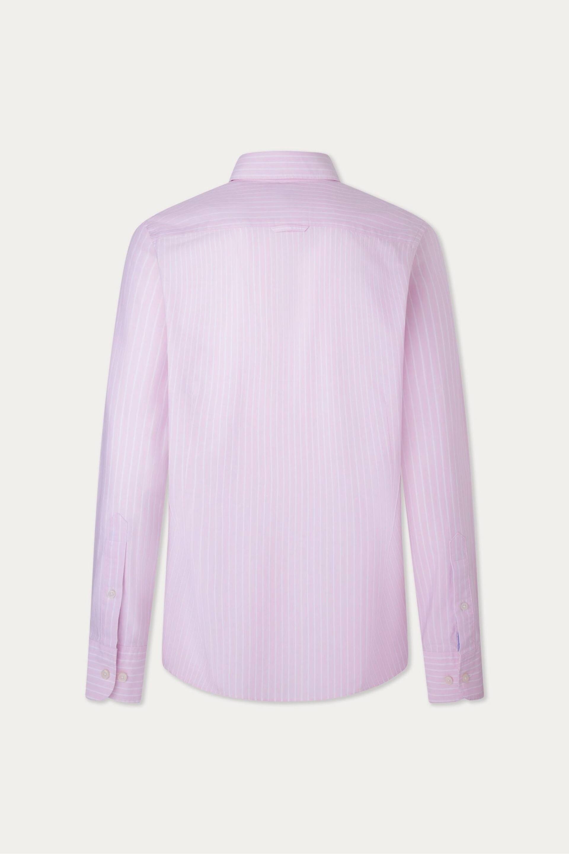 Hackett London Men Pink Long Sleeve Shirt - Image 2 of 3