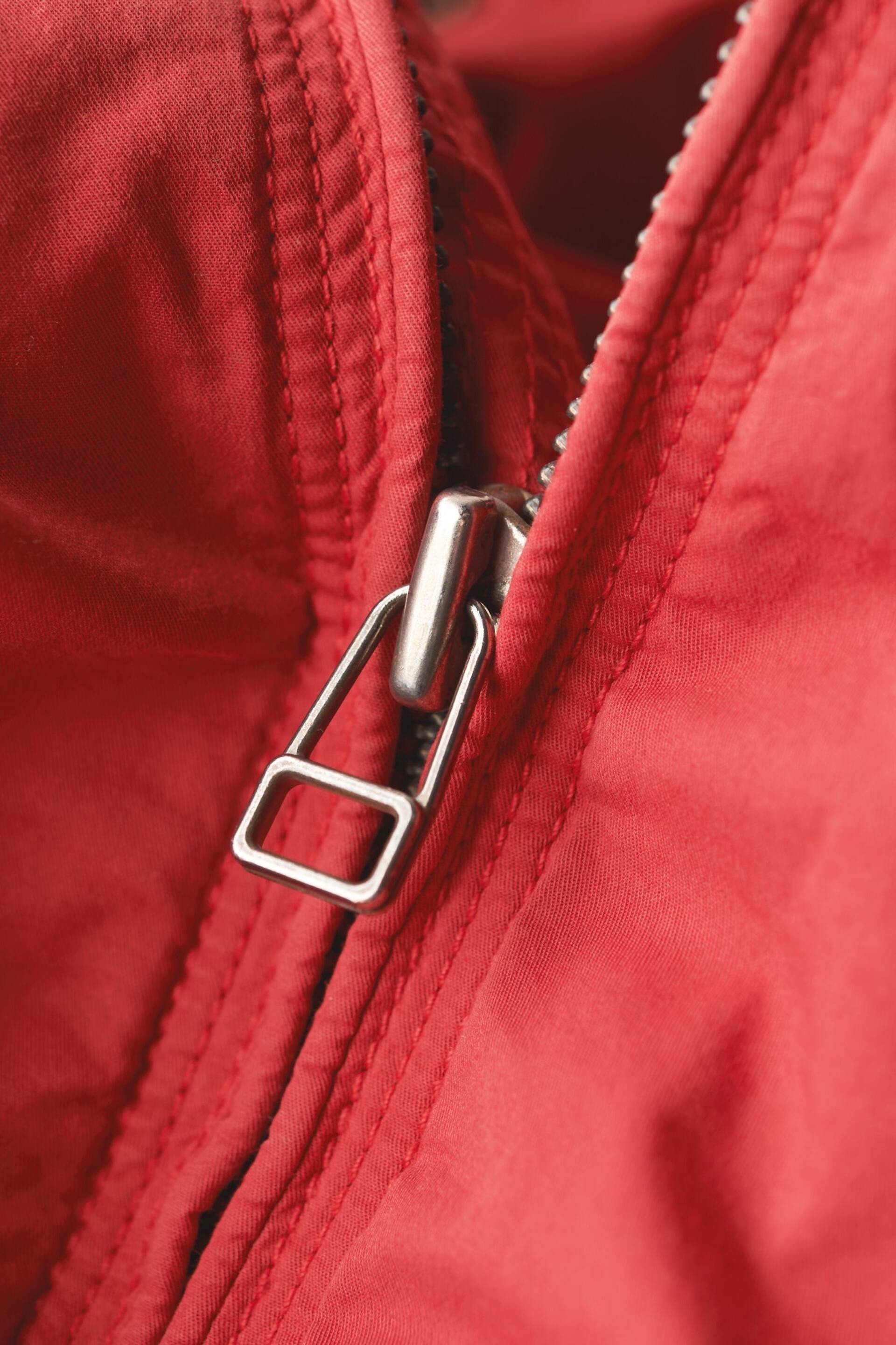 Superdry Red Classic Harrington Jacket - Image 5 of 6