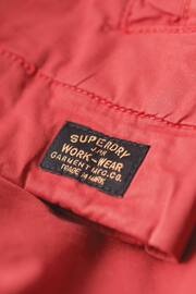 Superdry Red Classic Harrington Jacket - Image 6 of 6