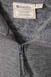 Mountain Warehouse Grey Womens Snowdon Melange Half-Zip Fleece - Image 5 of 5