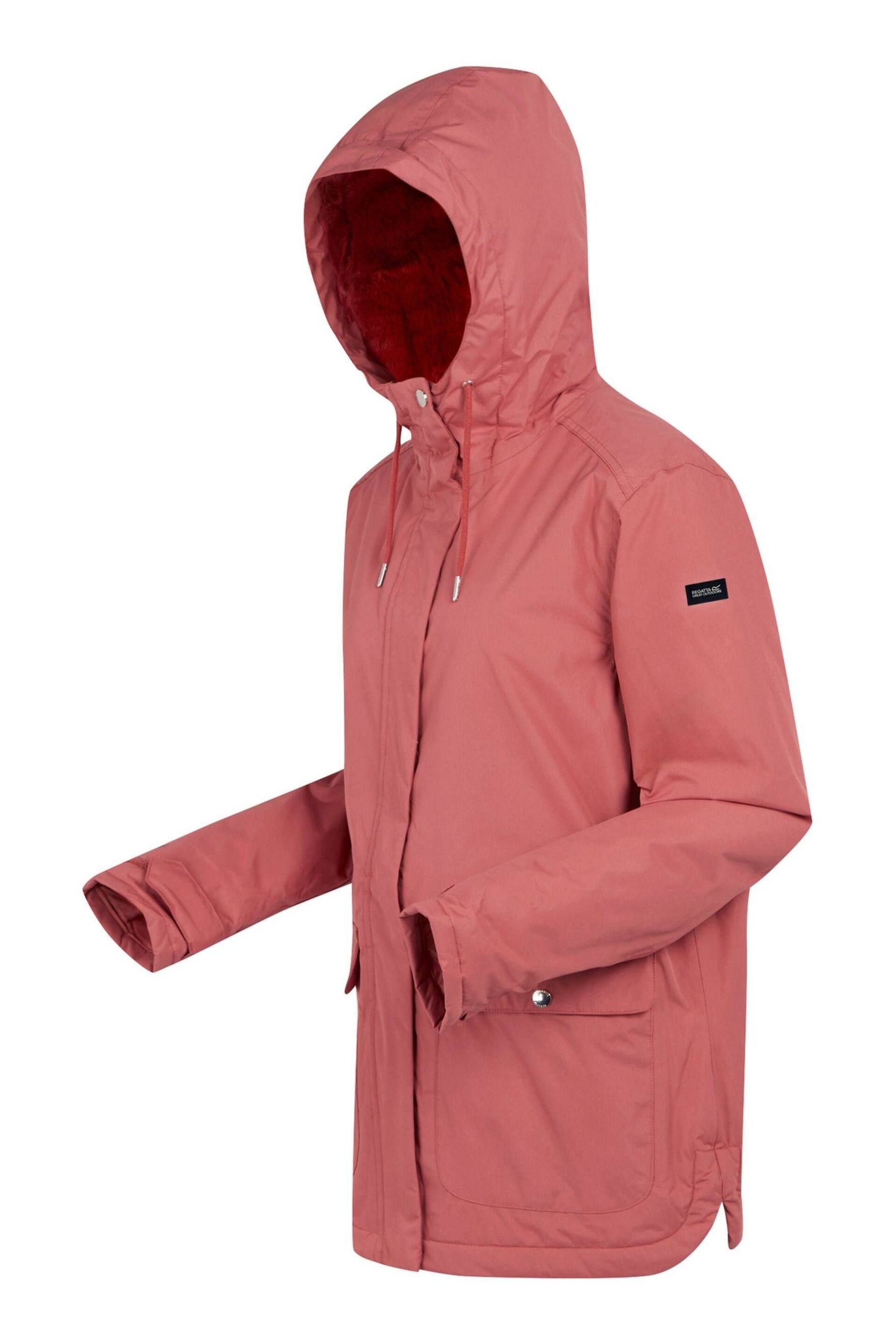 Regatta Red Broadia Waterproof Thermal Insulated Jacket - Image 3 of 4