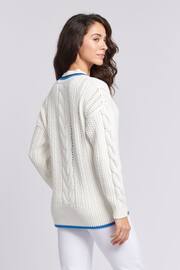 U.S. Polo Assn. Womens Cricket White Jumper - Image 2 of 8